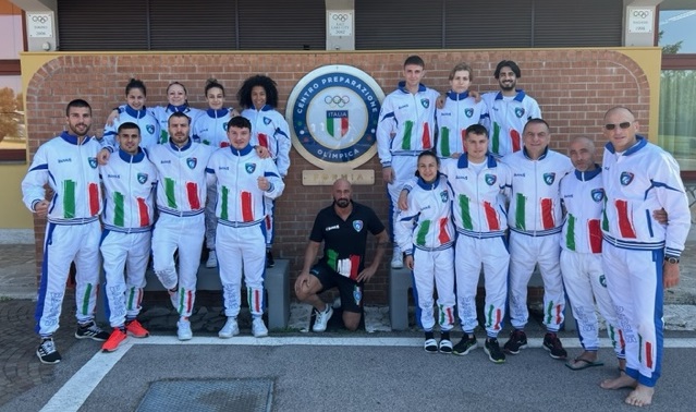 Gli Azzurri della Kickboxing a Formia per prepararsi agli European Games