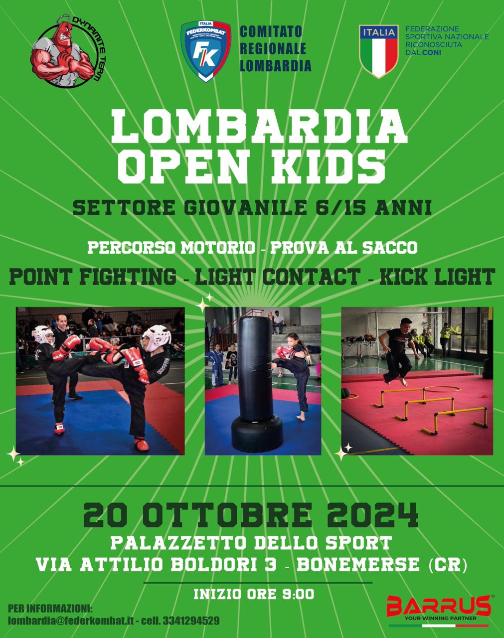 Lombardia Open Kids