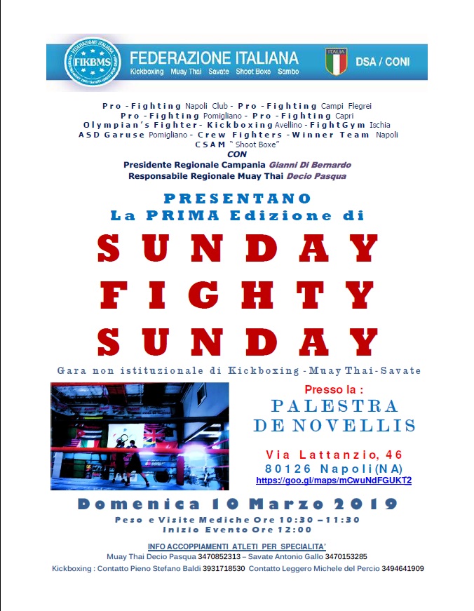 Sunday Fight Sunday